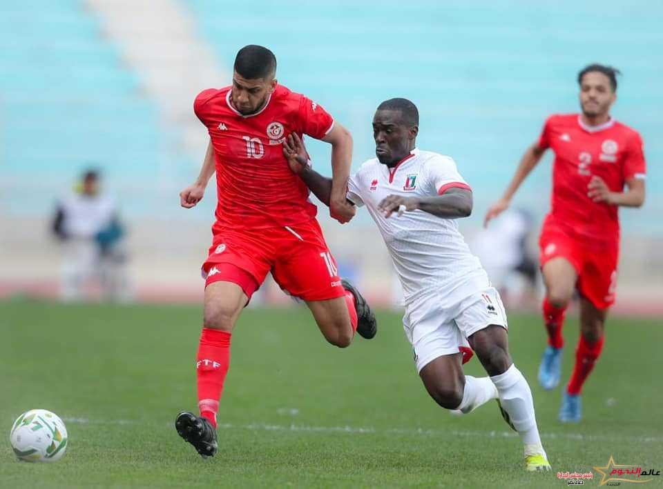 غينيا الاستوائية تحقق الفوز المهم علي تونس وتحتل صدارة المجموعة من تصفيات كأس الأمم الإفريقية 2023