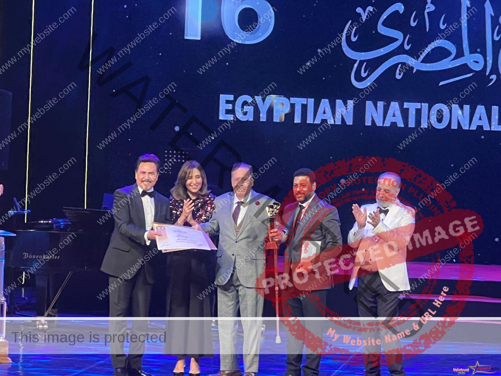 تكريم الفنان القدير سامي عبد الحليم في المهرجان القومي للمسرح المصري