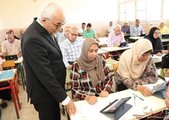 وزير التربية والتعليم يختتم زيارته للإسكندرية بتفقد مقر تقدير الدرجات بالمحافظة
