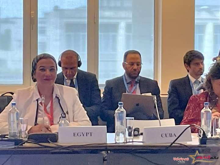 وزيرة البيئة والمنسق الوزاري ومبعوث مؤتمر المناخ COP27 تشارك في الجلسة العامة