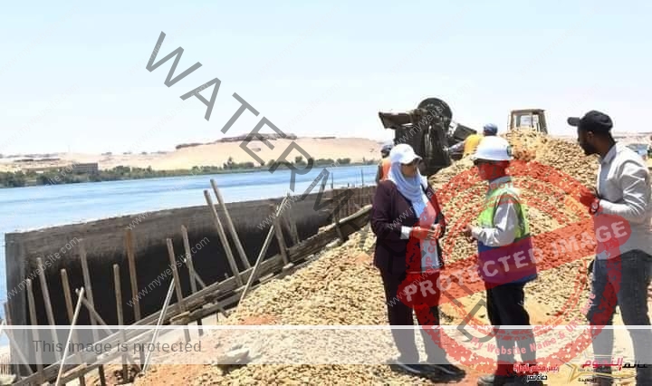 غادة ابوزيد تتابع الأعمال الجارية بمشروع ممشى أهل مصر بكورنيش النيل الجديد 
