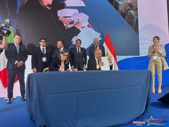 وزير الصحة يشهد توقيع بروتوكول تعاون مع شركة «إيني» لإنشاء مركزا لتدريب الكوادر الطبية ببورسعيد