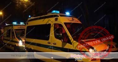 مصرع سيدة وإصابة 11 آخرين في حادث انقلاب ميكروباص على طريق أسيوط الغربي