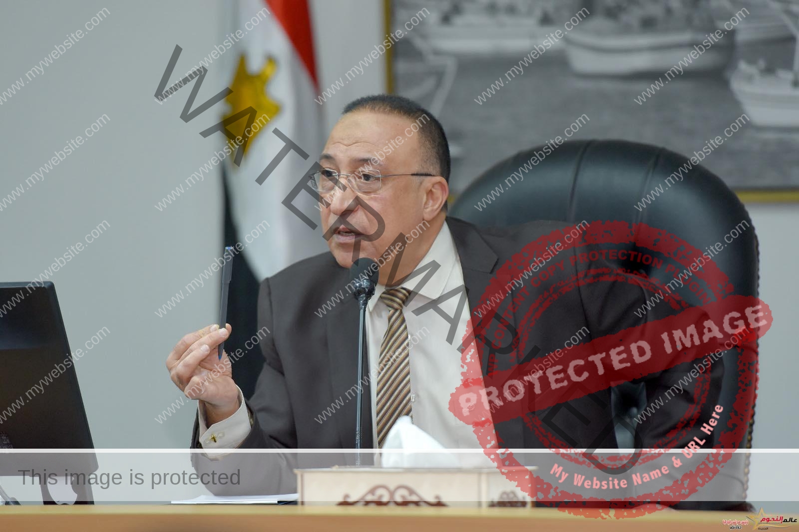 محافظ الإسكندرية يشدد على رؤساء الأحياء باستمرار تكثيف الحملات المكبرة للتفتيش على المنشأت العامة 