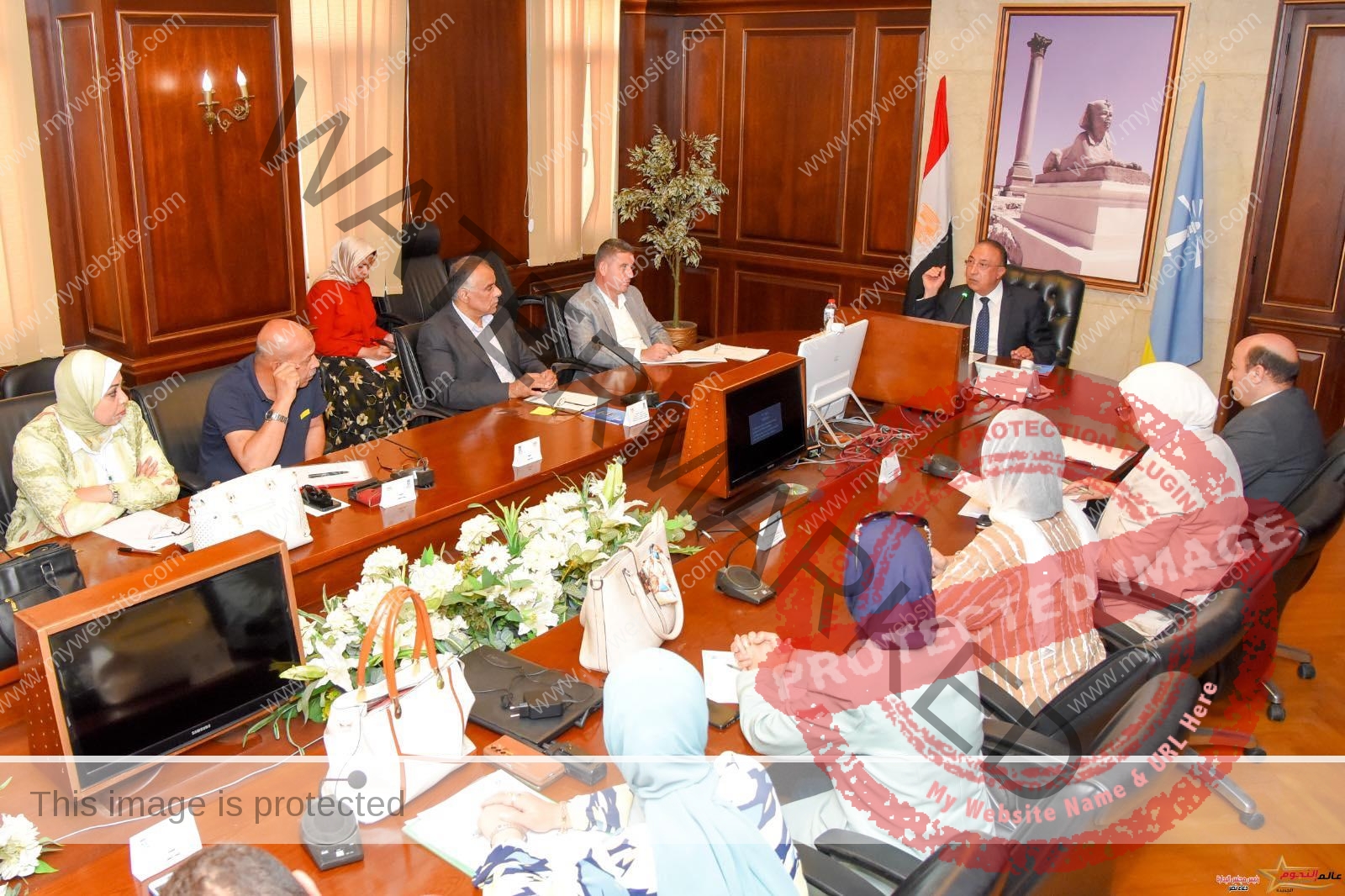 محافظ الإسكندرية يشدد على رؤساء الأحياء لرفع كفاءة العمل بجميع القطاعات الخدمية