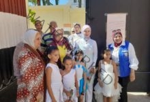 رئيس حي الجمرك  تحضر إحتفالية الأنشطة الصيفية بمجمع الشهداء الرسمي لغات