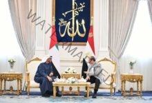 السيسي يستقبل الشيخ محمد بن زايد آل نهيان رئيس دولة الإمارات