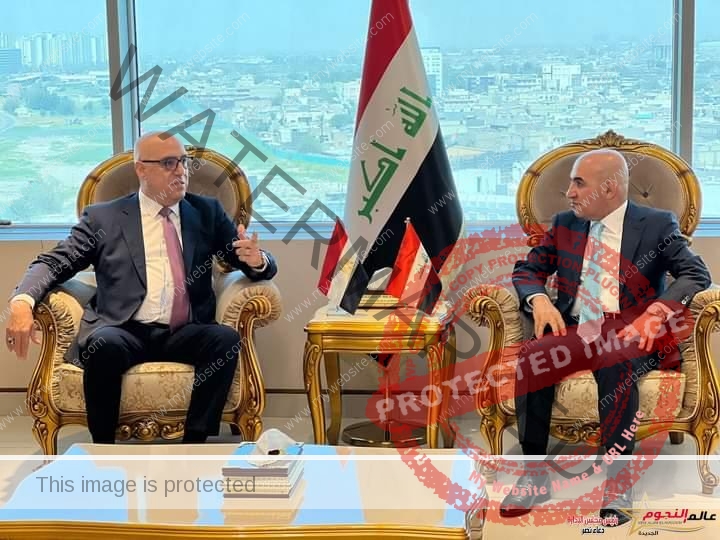الجزار يلتقي نظيره العراقي لبحث سبل التعاون بين البلدين