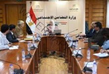 وزيرة التضامن الاجتماعي تلتقي ممثل صندوق الأمم المتحدة للسكان في مصر