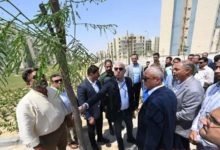 وزير الإسكان يتجول بمواقع وحدات المبادرة الرئاسية "سكن كل المصريين" بمدينة 15 مايو