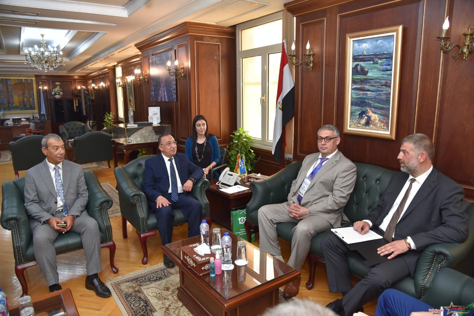 الشريف يستقبل قنصل عام روسيا ووفد من إقليم كراسنودار بروسيا لبحث مجالات التعاون 
