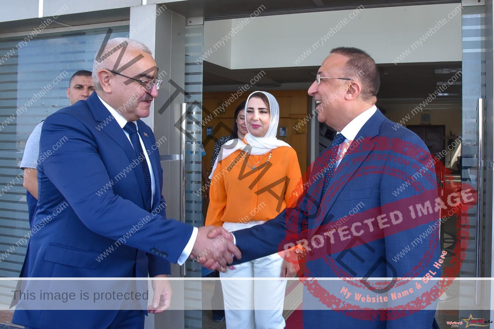 محافظ الإسكندرية يبحث مع سفير جمهورية أذربيجان تعزيز سبل التعاون