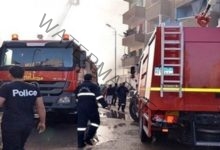 إصابة مسن في حريق هائل داخل شقة سكنية بـ المنيل