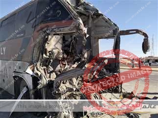 عاجل...مصرع شخصين واصابة 44 ليبيا فى حادث تصادم بمطروح