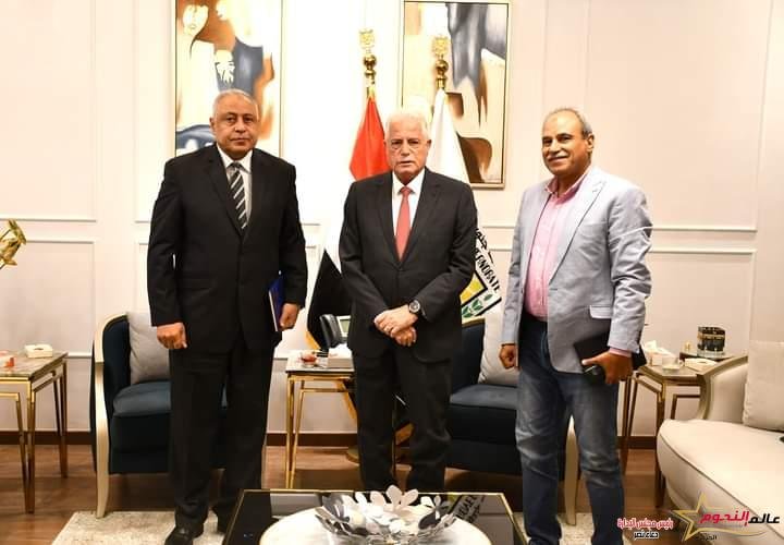 فوده يستقبل مدير مديرية الإسكان الجديد بالمحافظة ويتمنى لة التوفيق خلال المرحلة المقبلة