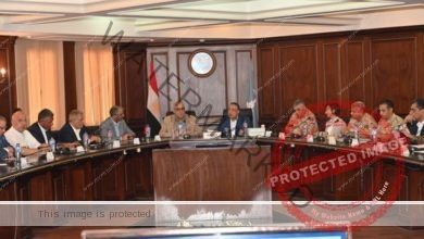 وزير الإسكان ومحافظ الإسكندرية يستعرضان موقف مشروعات مياه الشرب والصرف الصحى الجارى تنفيذها بالمحافظة