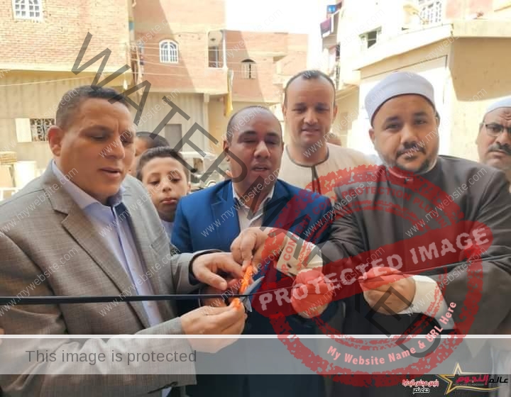 محافظ بني سويف يُنيب رئيس مركز الواسطى لافتتاح مسجدين بالميمون وقمن العروس "بعد إحلالهما وتجديدهما" 