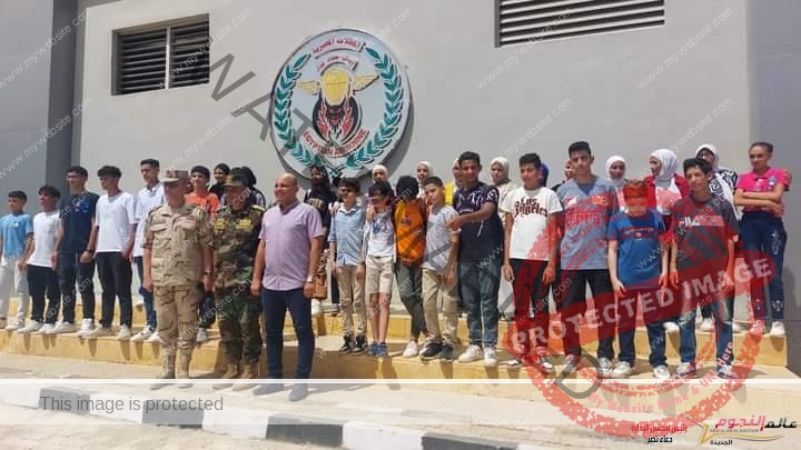 الشباب والرياضة تنظم زيارة ميدانية لنشء " القاهرة " لمقر قيادة قوات المظلات