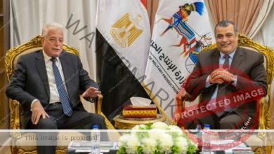 وزير الإنتاج الحربي يستقبل "محافظ جنوب سيناء" لبحث سبل تعزيز التعاون المشترك