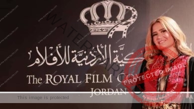 هنا شيحة باطلالة جديدة بإحتفالية لجنة الفيلم الملكية بالأردن