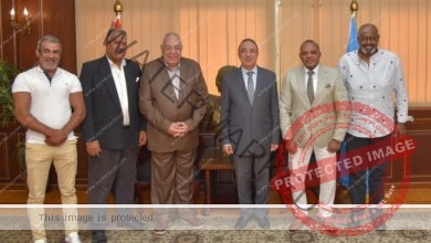 محافظ الإسكندرية يستقبل رئيس اتحاد كمال الأجسام لمناقشة استعدادات إقامة البطولة العربية 2023
