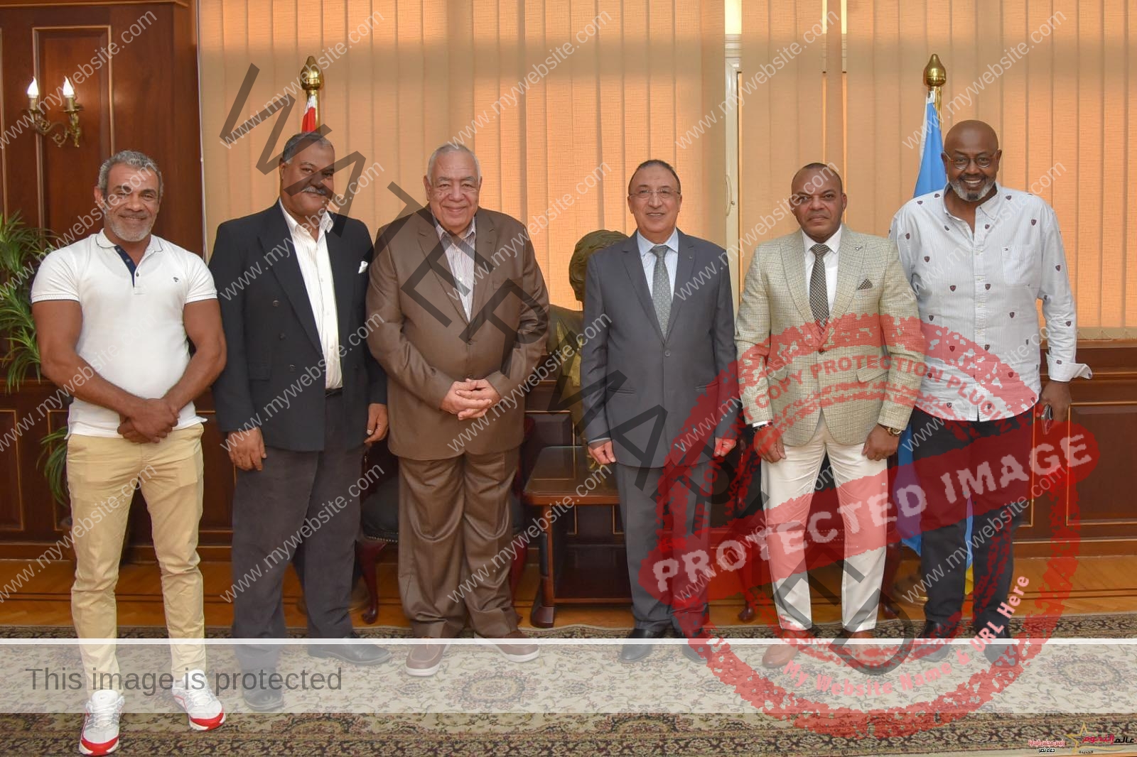 محافظ الإسكندرية يستقبل رئيس اتحاد كمال الأجسام لمناقشة استعدادات إقامة البطولة العربية 2023