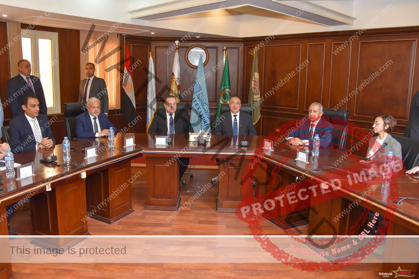محافظ الإسكندرية يشهد توقيع بروتوكولات التعاون المشترك بين المحافظة وجامعات الإسكندرية