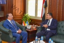 محافظ الإسكندرية يودع قنصل عام لبنان ويؤكد على دوره في توطيد العلاقات بين الجانبين
