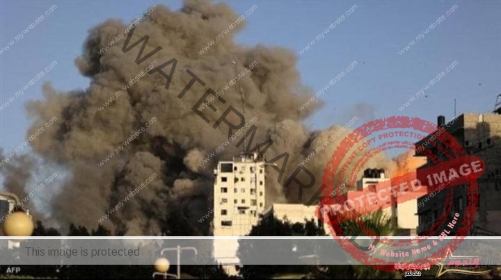 طائرات الاحتلال تشن سلسة غارات عنيفة على منزل في بلدة بيت لاهيا