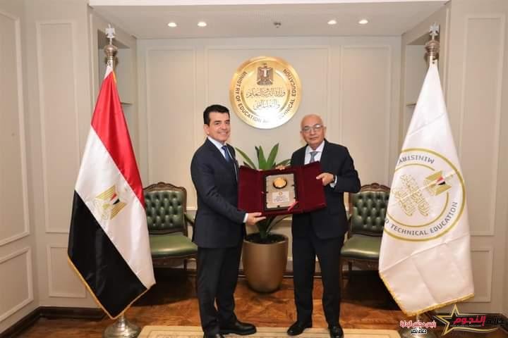 وزير التربية والتعليم يستقبل مدير عام منظمة "الإيسيسكو" 