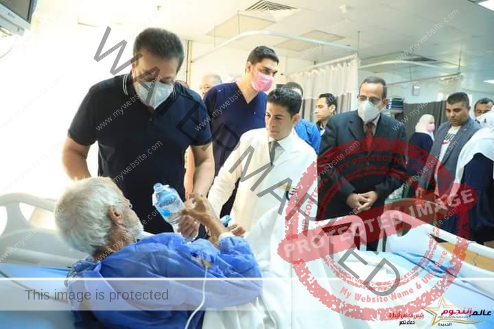 وزير الصحة ومحافظ شمال سيناء يتفقدان مستشفى بئر العبد النموذجي