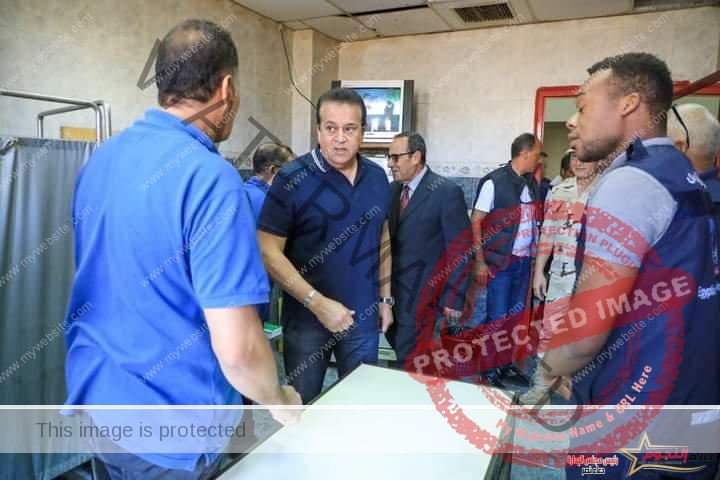 وزير الصحة يتفقد تمركزي سيارات الإسعاف في أبوطويلة ومعبر رفح بمحافظة شمال سيناء