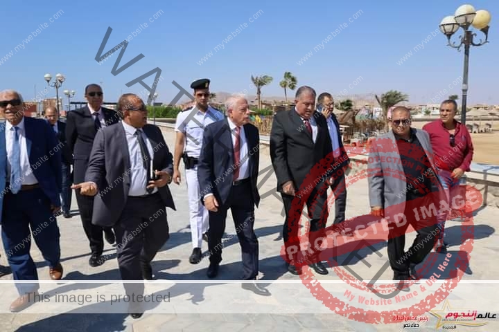 محافظ جنوب سيناء يتفقد ممشي أهل مصر بطور سيناء ويشيد بأعمال النظافة ويوجه بتنوع الانشطة بالمنطقة المحيطة