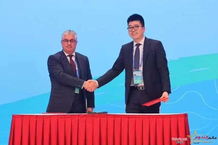 جمال الدين توقع اتفاقية استثمارية مع هينجتونج الصينية لإنتاج الكابلات الضوئية