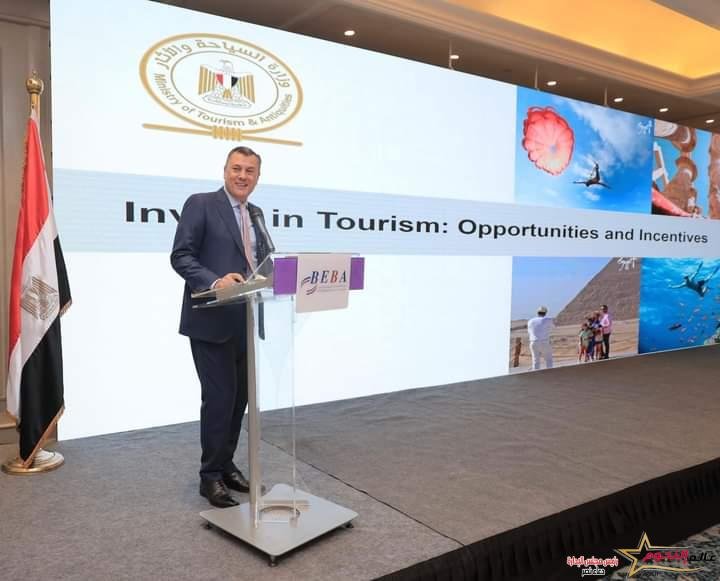 وزير السياحة والآثار يشارك كمتحدث رئيسي في ندوة الجمعية المصرية البريطانية للأعمال BEBA