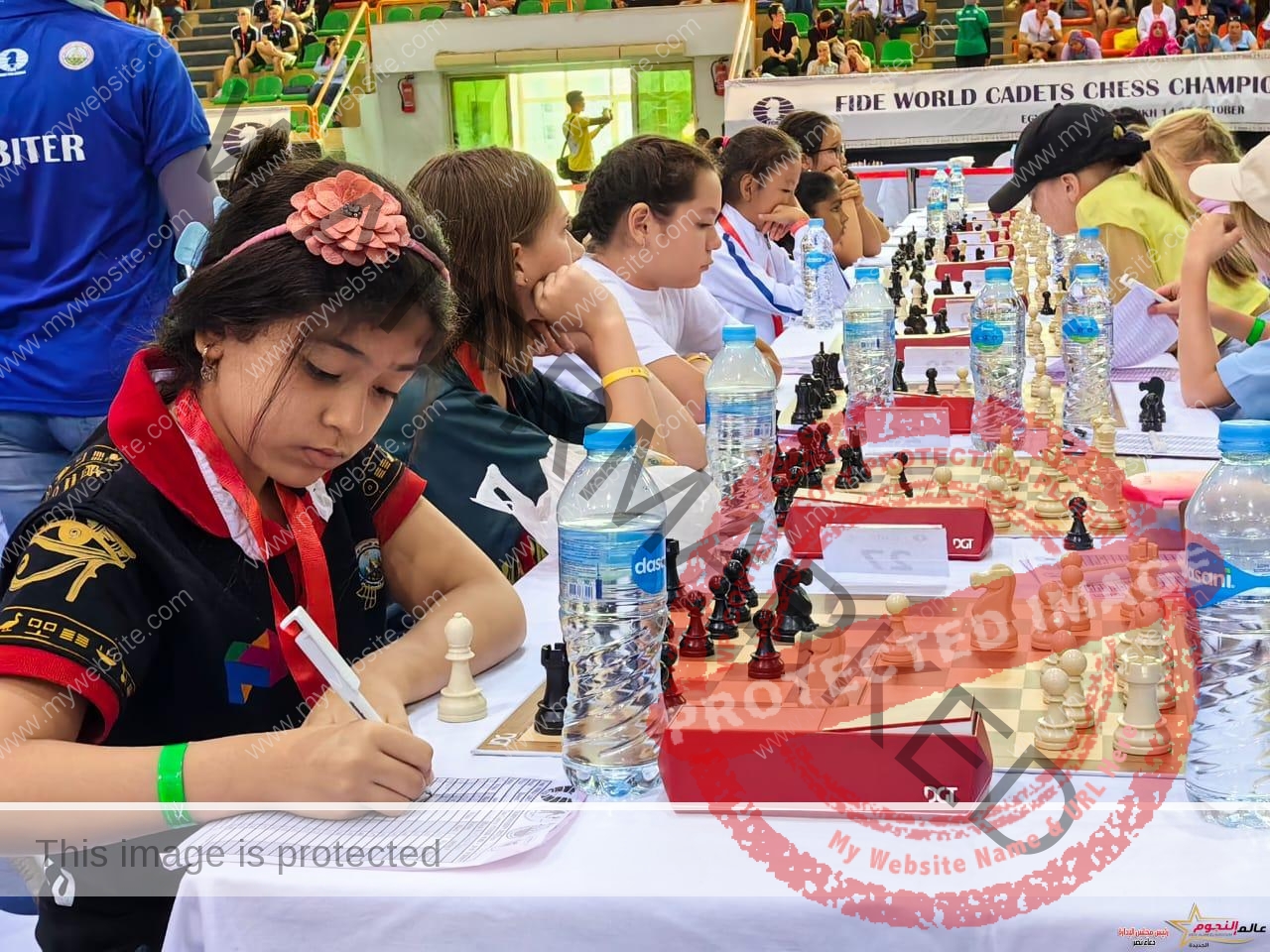 انطلاقة مميزة لـ منافسات بطولة العالم للشطرنج للناشئين بشرم الشيخ
