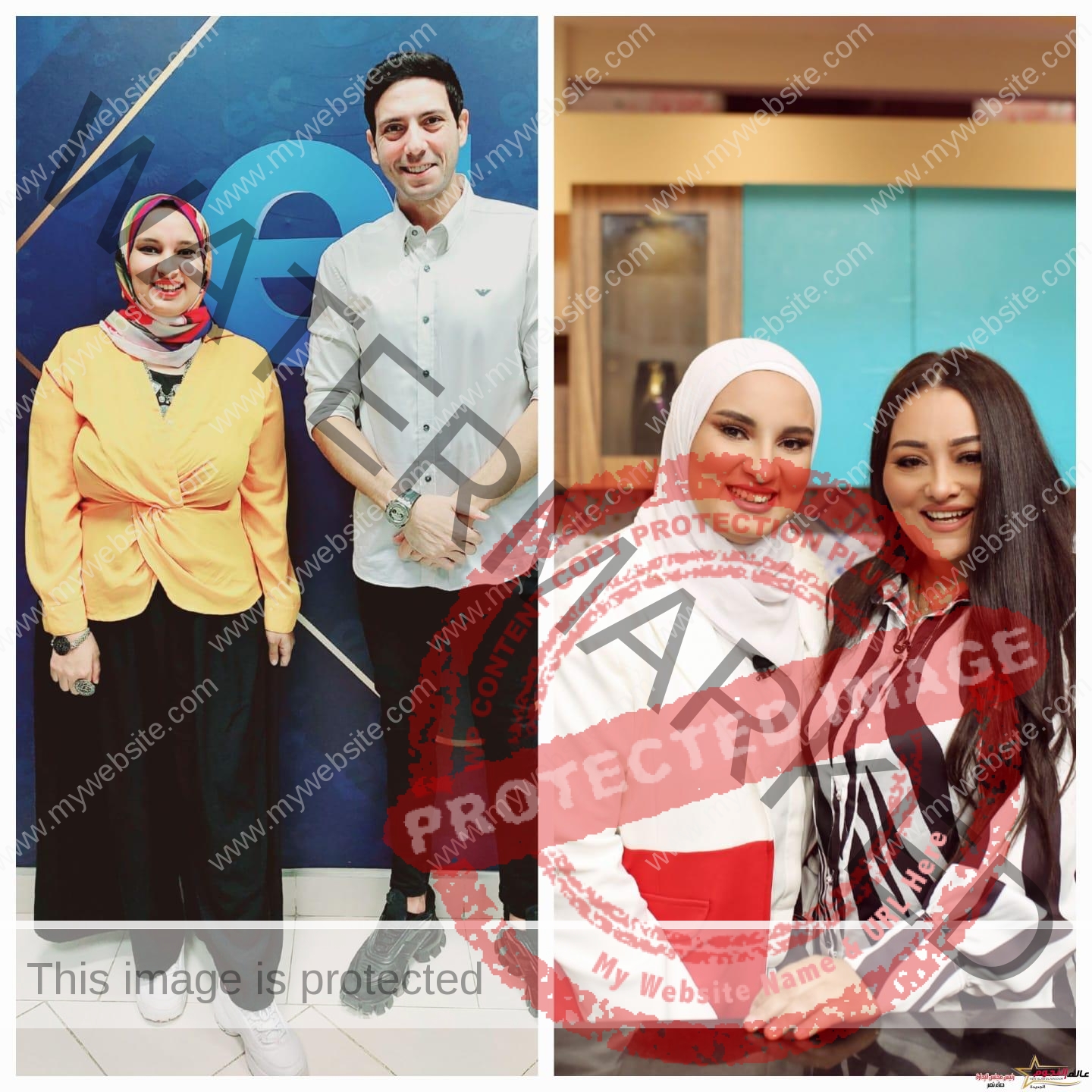 أحمد جمال سعيد وراندا البحيري يهنئان يارا أحمد على برنامجها الجديد "فري تايم"