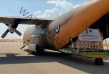 وصول طائرة تركية إلى مطار العريش تقل مساعدات غذائية وطبية لقطاع غزة