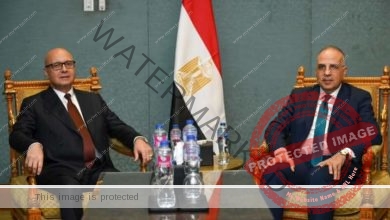 على هامش أسبوع القاهرة السادس للمياه .. الدكتور سويلم يستقبل وزير الموارد المائية بالجمهورية التونسية