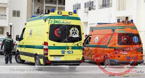 إصابة طالبة جزء بياض المحارة من بروز أعمدة بـ كفر الشيخ