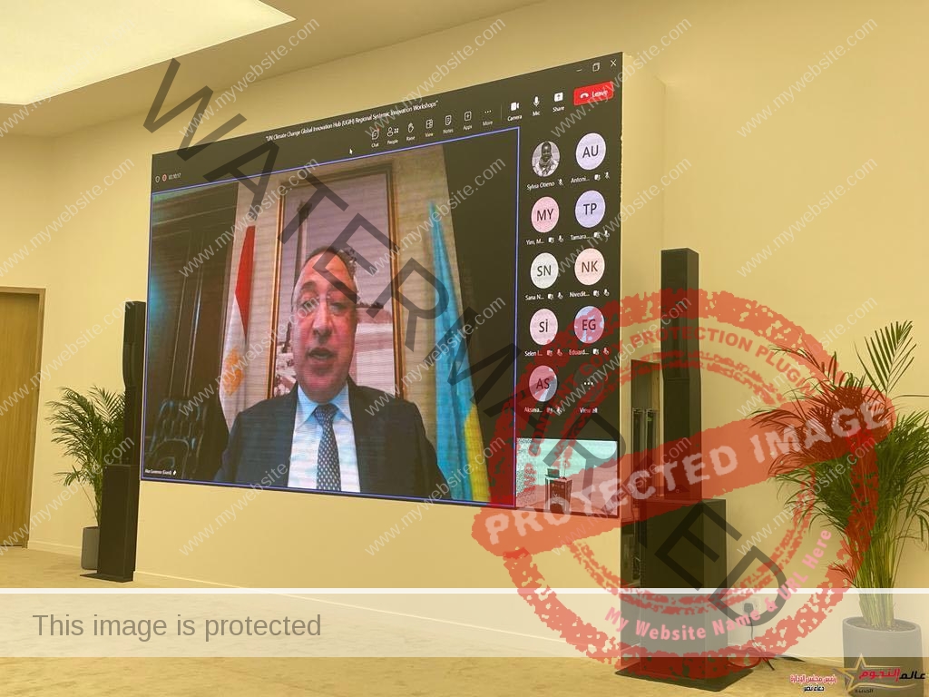 محافظ الإسكندرية يستعرض الاجراءات المنفذة لمجابهة التغييرات المناخية