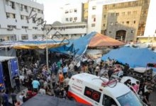 مجزرة جديدة تدمي القلب.. قطف مجمع الشفاء الطبي غرب مدينة غزة