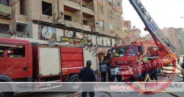 السيطرة على حريق شقة سكنية بمنطقة فيصل بـ الجيزة