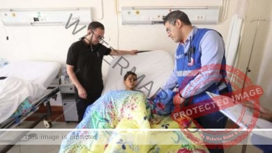 الصحة: وصول مجموعة من الأشقاء الفلسطينيين المصابين في أحداث غزة للعلاج بمصر 