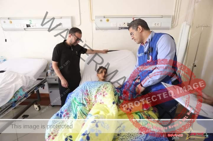 الصحة: وصول مجموعة من الأشقاء الفلسطينيين المصابين في أحداث غزة للعلاج بمصر 