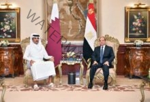 السيسي يستقبل اليوم الشيخ تميم بن حمد آل ثاني أمير دولة قطر