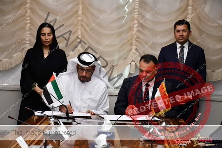 وزير الشباب والرياضة وسفيرة الإمارات يشهدان مراسم توقيع إتفاقية جديدة بين وزارة الشباب والرياضة ومؤسسة زايد العليا