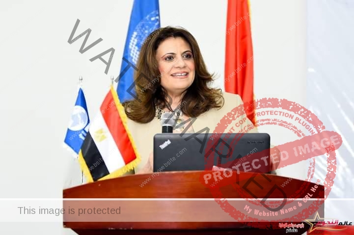 وزيرة الهجرة تشارك في احتفالية العلاقات الجامعية والثقافية المتبادلة بين مصر والصين