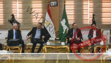 محافظ الشرقية يلتقي رئيس مجلس إدارة البنك الزراعي المصري 