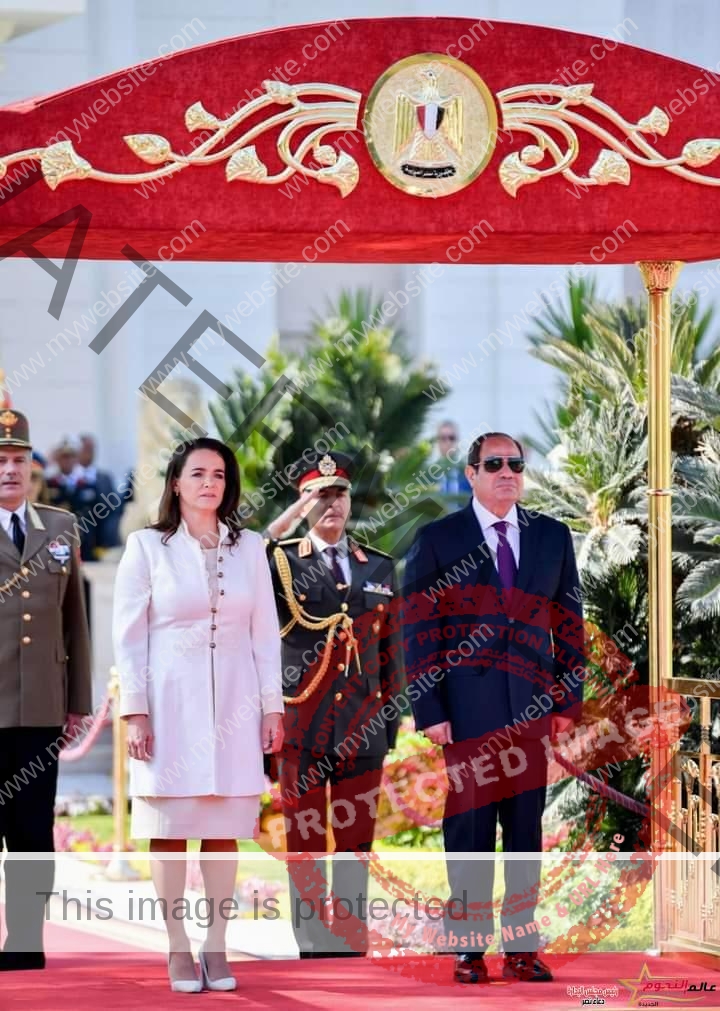 السيسي يستقبل اليوم بقصر الاتحادية السيدة "كاتالين نوفاك" رئيسة المجر